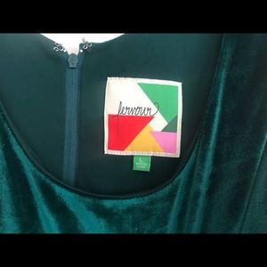 Modcloth Dresses - Modcloth Emerald Green Velvet Holiday Dress Modcloth Dresses - Modcloth Emerald Green Velvet Holiday Dress